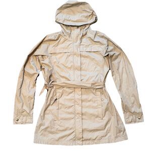 Columbia Pardon My Trench Jacket Women’s M Omni-Shield Vented Rain Coat Belted